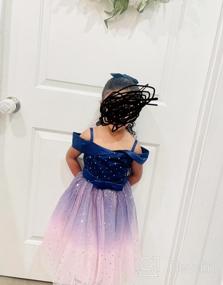 img 5 attached to 🧚 Super Fairy Pageant Shoulder Princess Dresses: Be the Perfect Fairy Princess with Our Girls' Clothing Collection