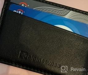 img 6 attached to Alpine Swiss RFID Blocking Minimalist Wallet