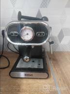 img 1 attached to Rozhkovy coffee maker Kitfort KT-702, black review by Czeslawa Brzescinska ᠌