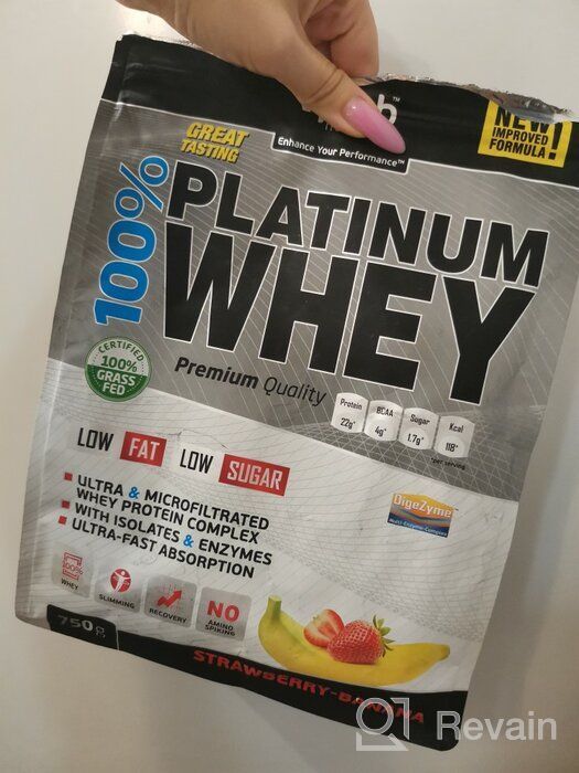 img 1 attached to Protein vplab 100% Platinum Whey, 750 gr., chocolate review by Mateusz Sowa ᠌