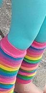 img 1 attached to CHUNG Girls Footed Tights: Light-Weight, Stretchy 60D - Multi Candy Colors for Stage Plays & Costumes. Available in Sizes 2-12Y. review by Maria Smith