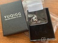 img 1 attached to 💫 Small Open Hoop Silver Earrings: Perfect for Cartilage Piercing and Women & Girls review by Heather Ward