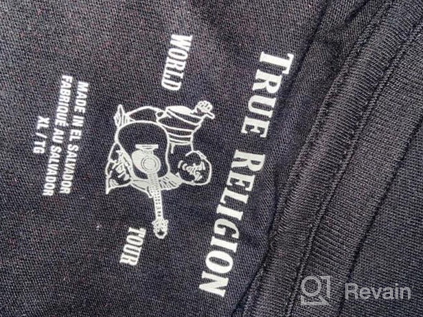 img 1 attached to Upgrade Your Wardrobe with 👕 True Religion Buddha Short Sleeve Men's Shirts review by Ruben Jamrock