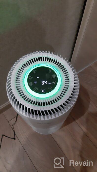 img 1 attached to Kitfort Air Purifier KT-2813, white review by Agata Wiatrowska ᠌