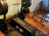 img 1 attached to Maximize Your Home Gym With BangTong&Li'S Adjustable Weight Rack - 550Lbs Capacity review by Black Holstead