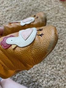 img 8 attached to Мягкая кожаная обувь для младенцев и малышей с дизайном черепа от SAYOYO