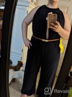 img 1 attached to Sexy Sleeveless Wide Leg Pants Cocktail Pantsuit Jumpsuit Romper For Women By KOH KOH review by Ronald Cambridge