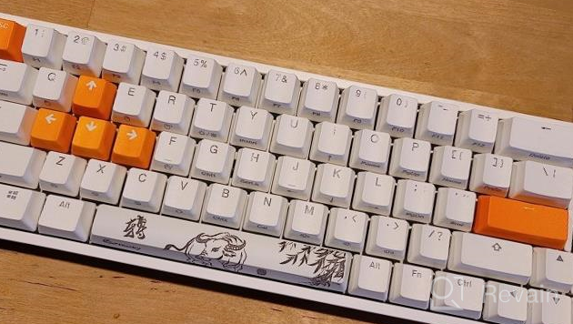 img 1 attached to Ducky One 2 SF Mechanical Keyboard - Pure White RGB LED, 65%, Silent Red Cherry MX Switches, Premium Double Shot PBT Keycaps review by Keith Saywon