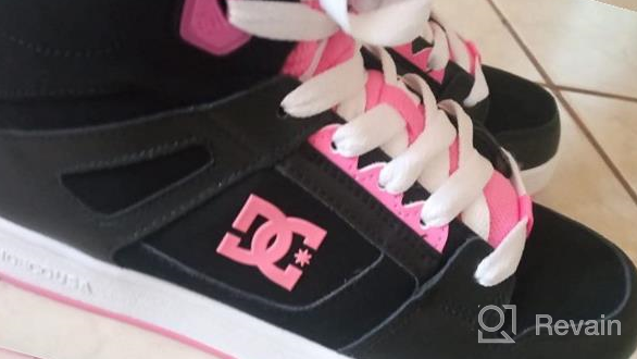 img 1 attached to 👟 Black High Top Skate Shoes for Girls by DC review by Eric Aulia