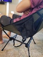 img 1 attached to Lightweight And Durable Folding Camping Chair - Perfect For Outdoor Adventures! review by Tom Reasons