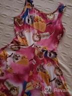 img 1 attached to Printed Sleeveless Sundress For Women: Casual A-Line Midi Dress With Flattering Scoop Neck review by James Yarbrough