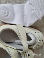img 1 attached to Femizee Fashion Leather Flats: The Perfect School Uniform Shoes for Toddler Girls review by Julie Cuevas