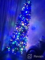 img 1 attached to 6Ft Prelit Christmas Tree With 240 Lights - Perfect For Home, Office & Party Decorations! review by Carnell Bollwitt