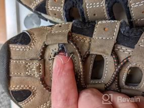 img 7 attached to Gola Shingle Outdoor Trekking Sandals: Durable Men's Shoes for Adventures