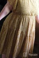 img 1 attached to Plus Size Boho Chiffon Skater Dress With Ruffle Sleeve - Nemidor NEM297 review by Linda Venerable