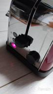img 2 attached to Toaster Kitfort KT-2014-6, graphite review by Barbara Pisarek ᠌