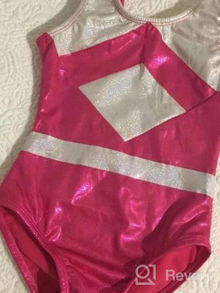 img 1 attached to Dancina Girls Gymnastics Tank Top Leotard Dancewear Ages 3-12 New Designs And Prints review by Sandy Reed