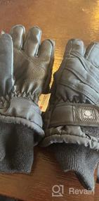 img 6 attached to Детские водонепроницаемые зимние перчатки N'Ice Caps с утеплителем Thinsulate и камуфляжным принтом для холодной погоды.