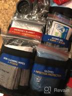 img 1 attached to 🚑 Surviveware Waterproof Premium First Aid Kit - Small Kit for Cars, Boats, Trucks, Hurricanes, Tropical Storms, and Outdoor Emergencies - 100 Piece review by Mike Stevenson