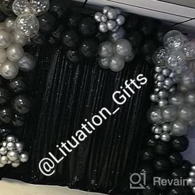 img 5 attached to KINBON 12-дюймовые латексные воздушные шары для вечеринок - упаковка из 100 штук для украшения дня рождения, свадьбы и других мероприятий