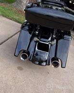 img 1 attached to TCMT Chopped Tour Pack Trunk Backrest Rack Fits For Harley Touring CVO Road King Road Glide Street Glide Electra Glide Ultra Limited Tri Glide 2014-2022 review by Bryan Reynolds