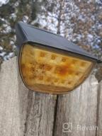 img 1 attached to Claoner 32 LED Solar Spotlights - Brighten Your Outdoor Space With Wireless Waterproof Landscaping Lights! review by Thomas Drew