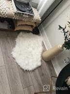 img 1 attached to Experience Comfort And Luxury With ITSOFT Premium Soft Faux Fur Area Rug - Perfect For Bedroom, Living Room And More! review by Chris Wagner