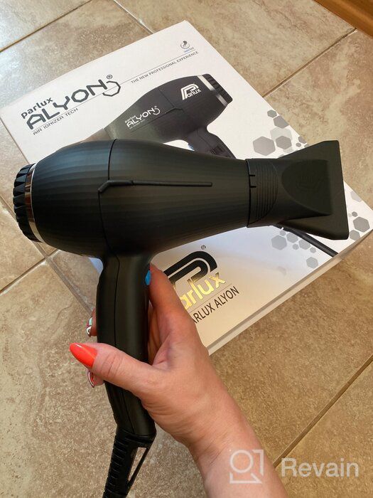 img 3 attached to 💇 Parlux Alyon Ionizer Hair Dryer - Matte Black review by Agata Szewczyk ᠌