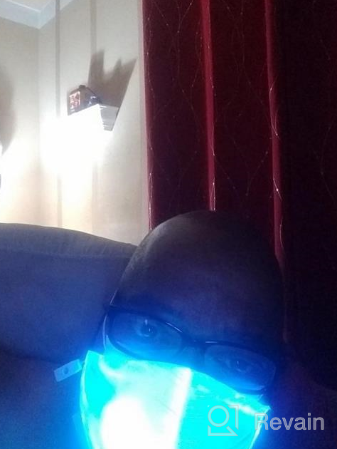 img 1 attached to Light Up The Dance Floor With LED Rave Mask For Men, Women & Children! review by Ben Almasri