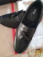 img 1 attached to Find Abe_HS01 Loafers Black Smart review by James Rogers