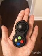 img 1 attached to Fidget Controller Toy: PILPOC Fidget Pad For Improved Focus, Stress And Anxiety Relief, ADHD Clicker, Fidget Clicker, Remote Control Fidget Toy, Sensory Kids Toy Controller review by Dennis Moonin