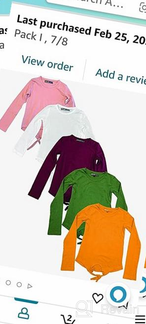 img 1 attached to Stylish and Comfortable: MISS POPULAR Sleeve Cotton Fabric Girls' Clothing and Tops, Tees & Blouses review by Keith Leach