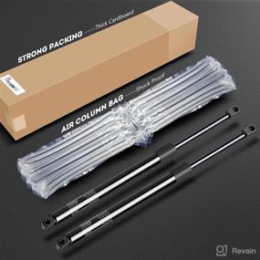 img 3 attached to A-Premium Bonnet Hood Lift Supports Shock Struts Set Compatible with BMW E90 E91 E92 E93 323i 325i 328i - 2 PC Kit