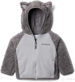 img 1 attached to 🦊 Columbia Baby Foxy Sherpa Full Zip: Cozy & Cute for Your Little One!