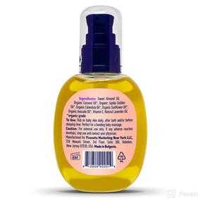 img 2 attached to 👶 Babyology Calming Baby Oil - Lavender Essential Oils for Newborns - Nourishing and Moisturizing Massage Oil for Bonding