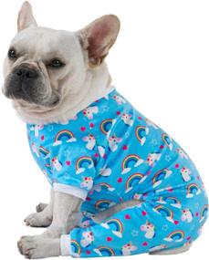 img 2 attached to CuteBone Dog Pajamas: Adorable 🐱 Cat-Inspired Pet Pjs for Small Girl Dogs