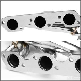 img 3 attached to DNA Motoring HDS FM01 SHORTY Stainless Manifold