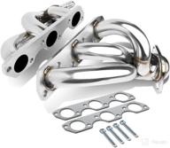 dna motoring hds fm01 shorty stainless manifold logo