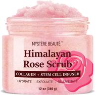 🏻 rejuvenate and renew skin with himalayan salt scrub collagen cells skin care logo