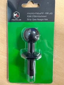 img 3 attached to MotoMount Ninja- Kawasaki Ninja Motorcycle Mount with 1inch Ball- Compatible with Phone/Camera/GPS