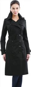 img 4 attached to Stay Dry And Stylish With BGSD Women'S Chloe Waterproof Trench Coat - A Timeless Classic