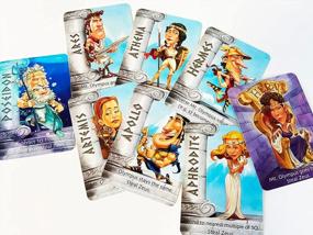 img 1 attached to Unleash The Power Of Mythology With Gamewright'S Zeus On The Loose Card Game
