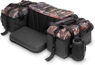 🛺 ultimate atv storage bag: kemimoto camo atv padded bag w/ soft coolers, waterproof rear seat bag w/ cushion, and multiple compatibility for polaris sportsman, rancher, rubicon, foreman, and grizzly логотип