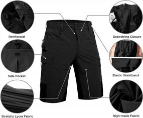 img 1 attached to Men'S Padded MTB Shorts For Mountain Bike Riding - Wespornow