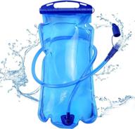 afishtour hydration bladder for backpacks - leakproof water bladder in 1l/2l/3l sizes, ideal for hiking hydration pack, 35/70/100oz capacity логотип