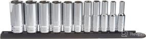 img 4 attached to 🔧 GEARWRENCH 11 Piece 3/8" Drive 6 Point Deep Socket Set, SAE - 80555 - Improved SEO