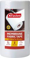 8” x 75 ft epdm waterproofing membrane sheet tape for underlayment tile, shower cement board protection - xfasten логотип