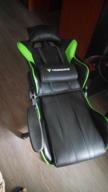img 2 attached to Gaming chair ThunderX3 EC3, upholstery: imitation leather, color: black review by Micha Jakubek ᠌