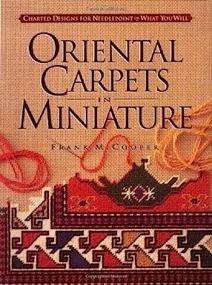 img 1 attached to Oriental Carpets in Miniature: Needlepoint Charted Designs For Craft Enthusiasts