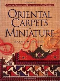 img 2 attached to Oriental Carpets in Miniature: Needlepoint Charted Designs For Craft Enthusiasts